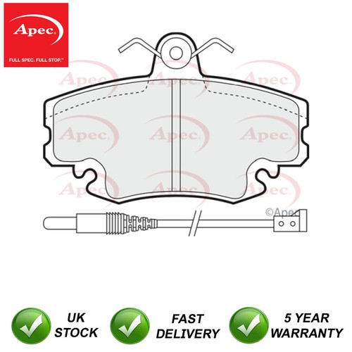 Brake pads set - pads, apec