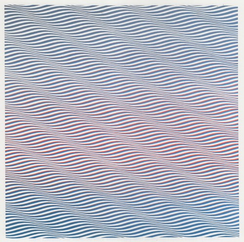 Cataract bridget riley - riley, print