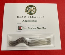 Read Red Sticker Pleater Needles for machines 84/85 with red sticker under base