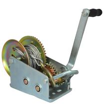 Manual Winch 3000lbs 1360kg 12V 10m Cable 2 Speeds Recovery Torin Big Red