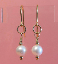 9ct Gold Pearl Earrings