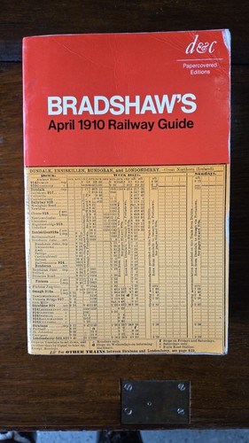 Vintage bradshaws april - april, 1910