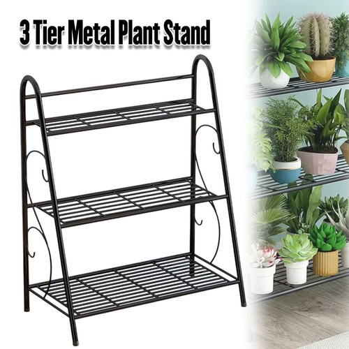 3tier metal plant stand - stand, flower