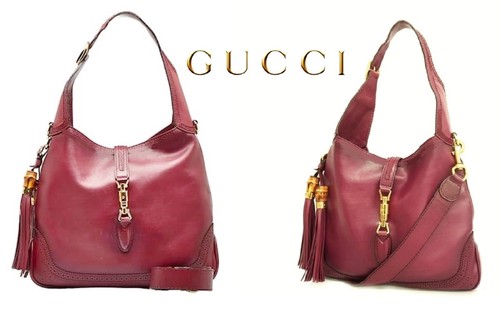 Gucci jackie burgundy - gucci, large