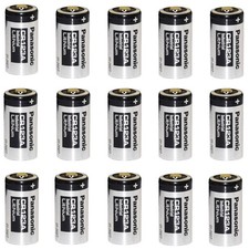 15x CR123A 3V 1400mAh Li-ion