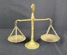 Vintage Brass Balance Scale