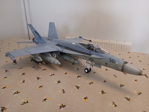 Large scale 18 - scale, f-18