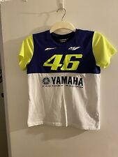VR46 Official Valentino Rossi Dual Yamaha Factory Racing T-Shirt, 11-12 years.