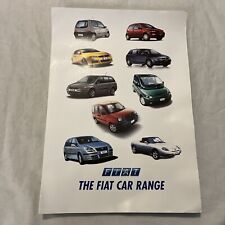 Fiat Fold Out Range Brochure