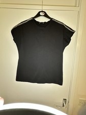 Black Top Tee-Shirt Ladies