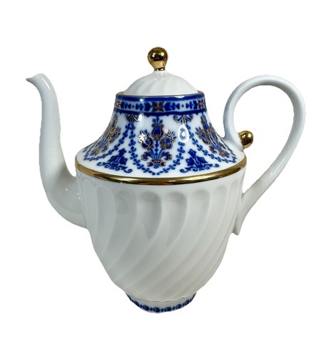 Lomonosov porcelain coffee - coffee, pot