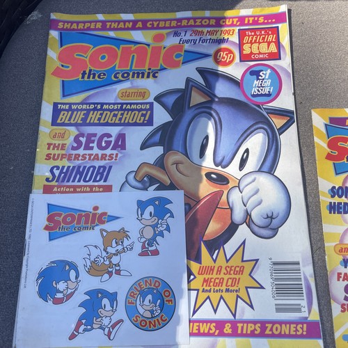 Sonic the hedgehog comic - sonic,