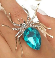 Large Vintage Style Blue