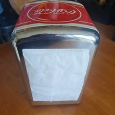 Coca Cola Napkin/Serviette Dispenser Coca Cola Bar Collectible