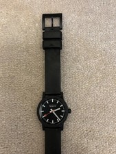 Mondaine essence watch - essence, black