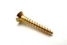SOLID BRASS WOOD SCREWS