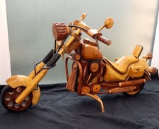 Bespoke handmade wooden harley - wooden,