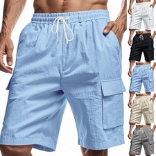 Mens Linen Sports Casual