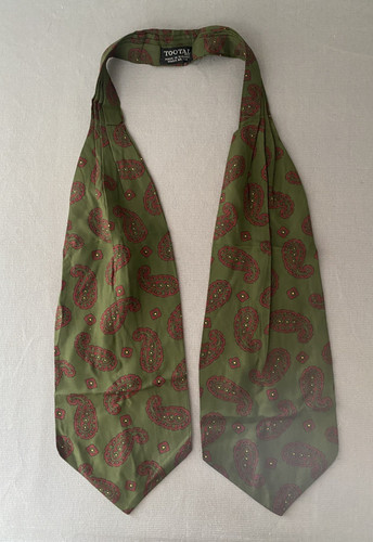 Vintage 1950s tootal green - tootal, red