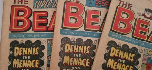 Vintage beano comic bundle - vintage,