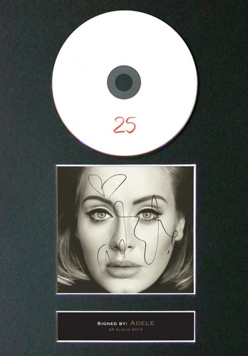 Adele cd disc mounted - #70,