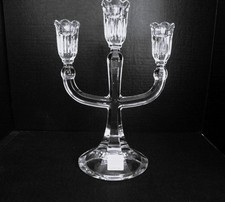 Pronged 3 Light Candlestick Sorrento by Waterford Crystal
