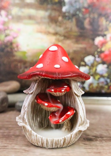 Fairy garden red - fairy, spotted
