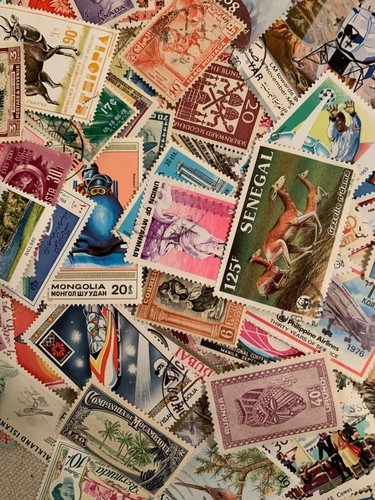 Worldwide different stamps - worldwide, 50