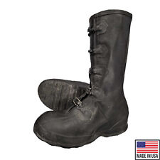 Wader Boots Original US Waterproof Rubber Clip Wellington Over Boot Black Used