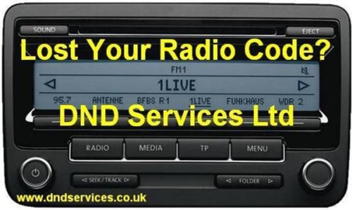 Volkswagen radio code - vw,