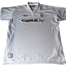 Nottingham Forest Football Shirt - 2003 Away Kit - UK Size XXL Embroidered Logos