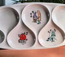 Crown Devon Gaiety Grill Vintage Serving Dish 20" Kitsch Retro 1950s MCM VGC