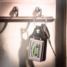 Key Ring - Vauxhall Corsa D VXR Nürburgring Wallet Emptying Bastard Keyring Gift