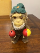 1960 Wind Up Monkey Toy In