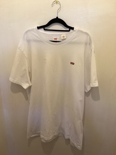 Levi men white shirt xl - men's, t-shirt