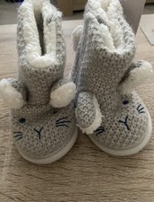 M&S Baby Girls Bunny Booties