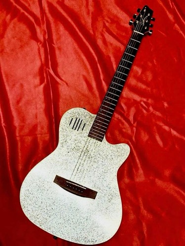 Godin custom silver - a6, sparkle