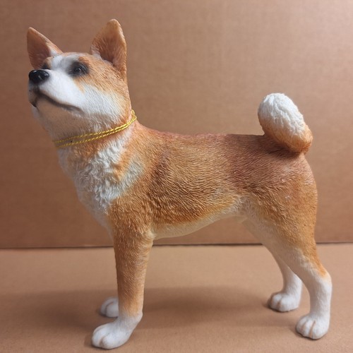 Japanese akita dog statue - japanese, by