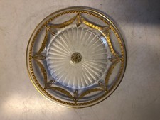 Vintage Bohemian Clear Glass