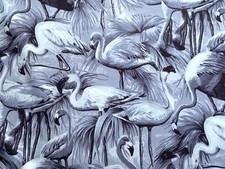 Flamingo Bird Tropical Fabric