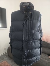 Timberland Down Padded Body Warmer Water Resistant Gilet Black Size  M