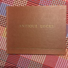 ANTIQUE LOCKS 1955 1ST EDITION