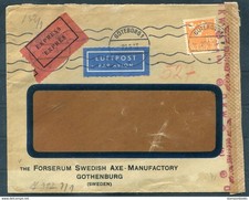 1943 Sweden Chemical Swipe