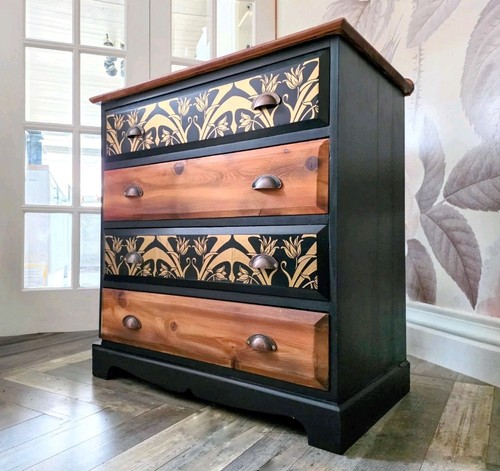 Unique chest wooden - of,