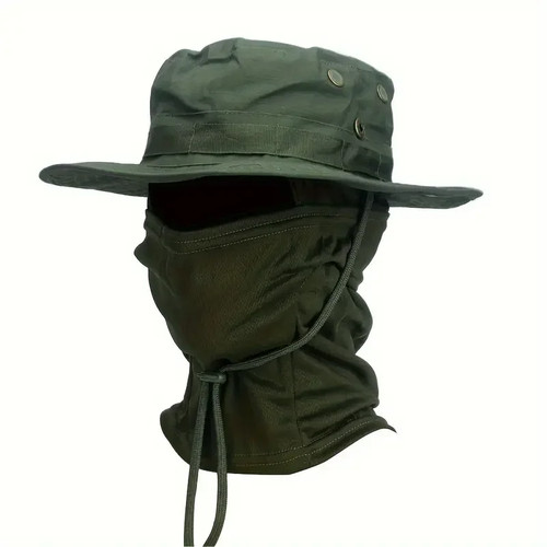 Camouflage boonie cap wide - camouflage,