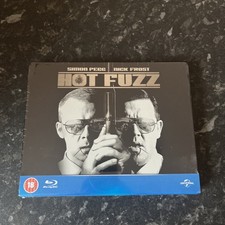 Hot Fuzz Blu Ray Steelbook NEW