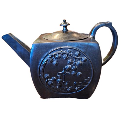 1790 spode basalt teapot - basalt,