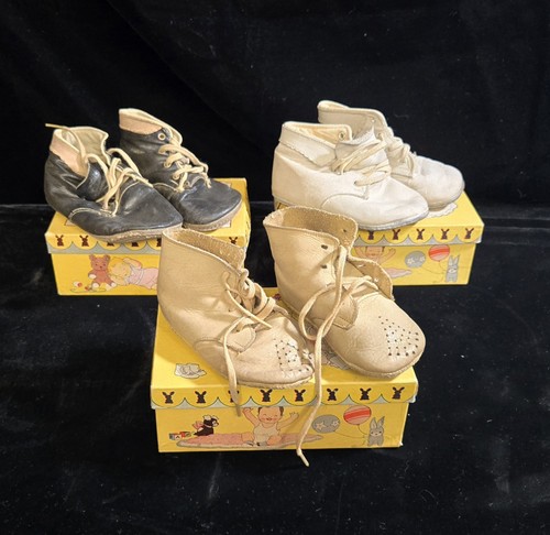 Antiquebaby shoes lot - antiquebaby, 3