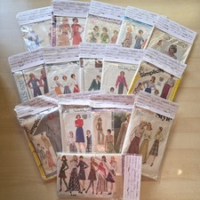 15 x Vintage Sewing Patterns