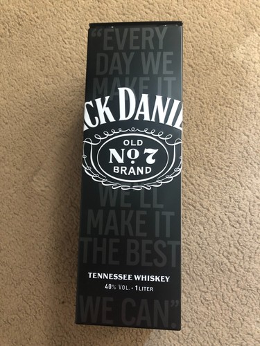 Empty jack daniel litre - empty, 1